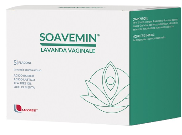 SOAVEMIN LAVANDA VAGINALE 5FLACONI 100ML