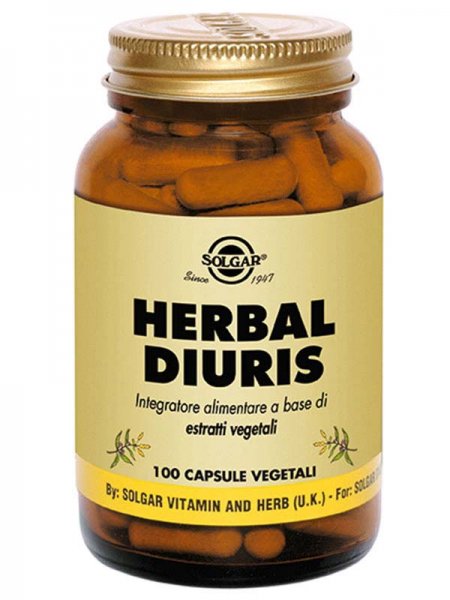 Herbal Diuris 100 Capsule Vegetali