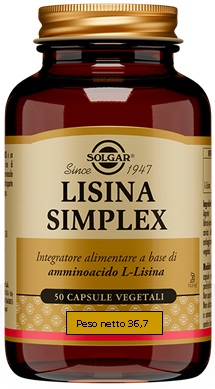 Lisina Simplex 50 Capsule Vegetali