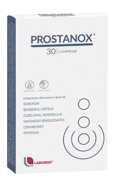 PROSTANOX 30 COMPRESSE PER LA FUNZIONALITA' DELLA PROSTATA