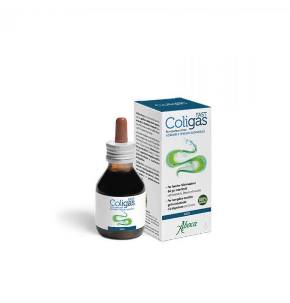 Aboca Coligas Fast Gocce 75 ml Gonfiore Addominale