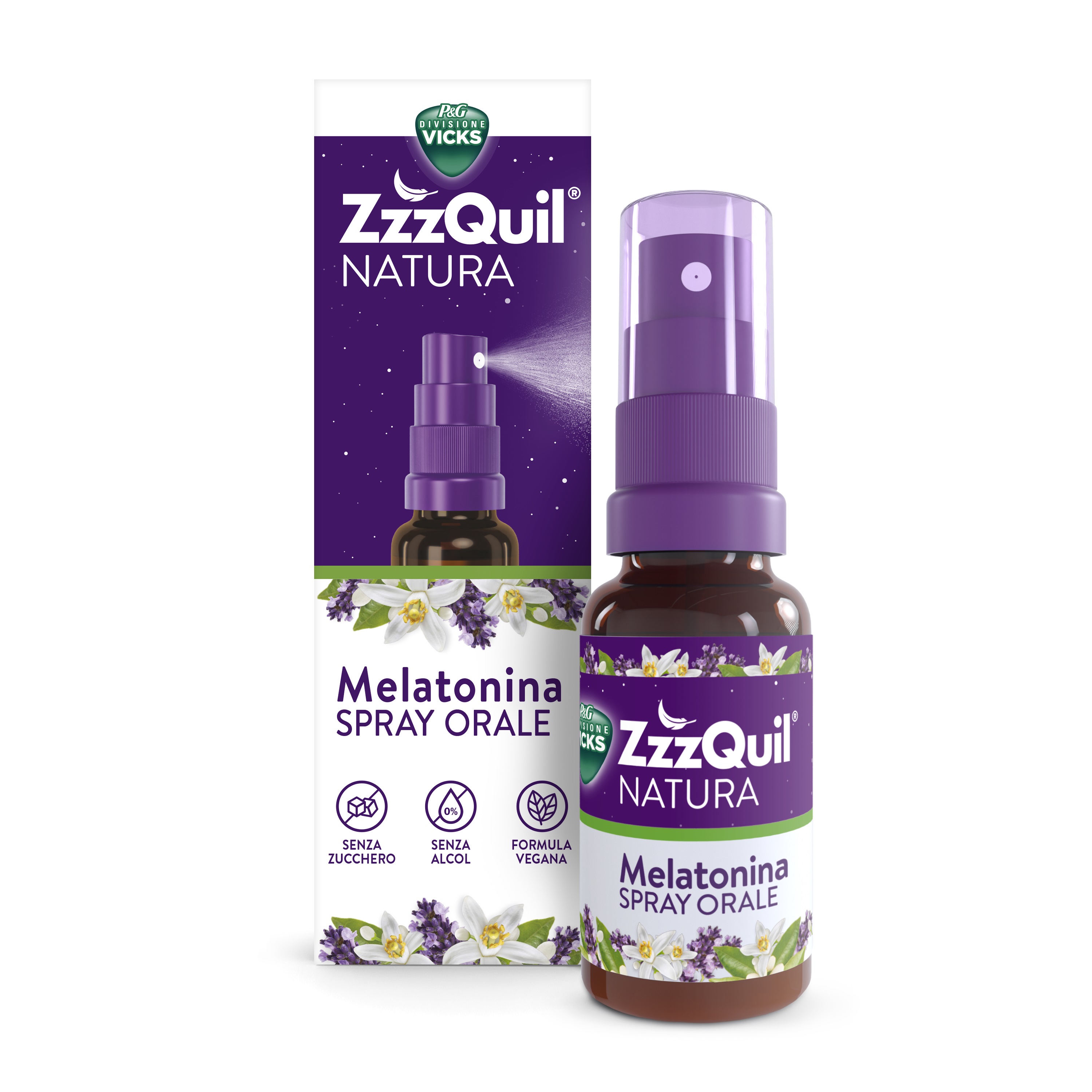 Zzzquil Natura Spray melatonina 30ml