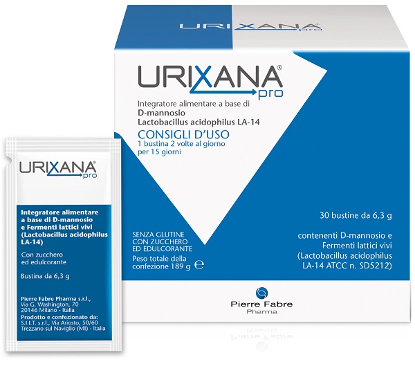 URIXANA PRO INTEGRATORE DELLE VIE URINARIE 30BUSTINE