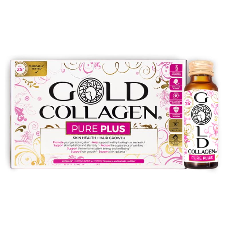 Minerva Research Labs Gold Collagen Pure PLUS  10 flaconcini