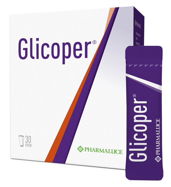 Pharmaluce Glicoper integratore utile per metabolismo carboidrati 30 STICK