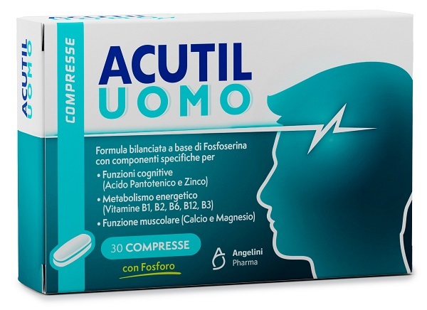 Acutil Uomo integratore con fosforo 30 compresse