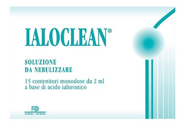 Ialoclean soluzione da nebulizzare 15 contenitori monodose da 2 ml con acido ialuronico