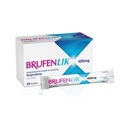 BRUFENLIK*20BUSTINE 400MG 10ML