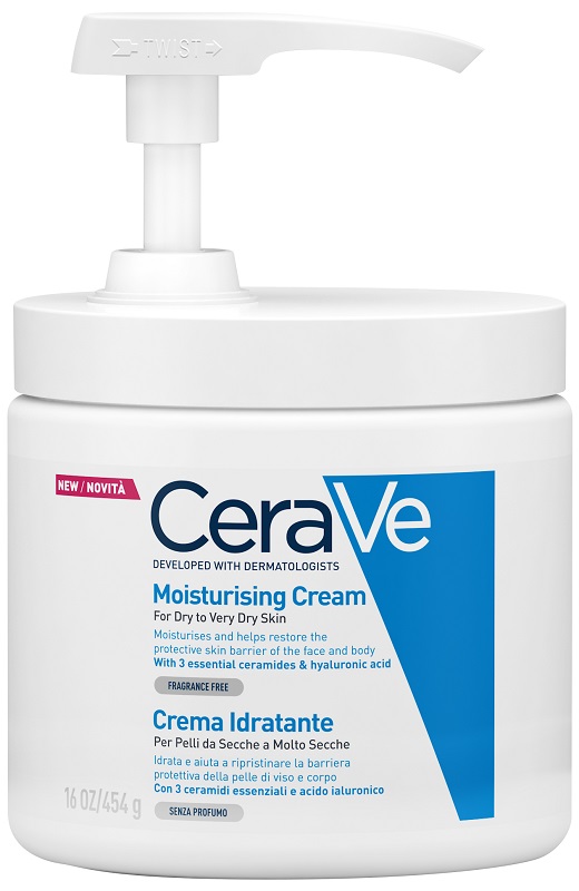 Cerave Crema idratante 454 g vaso con dispenser