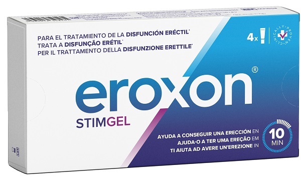 EROXON per trattamento disfuzione erettile 4 tubetti monodose