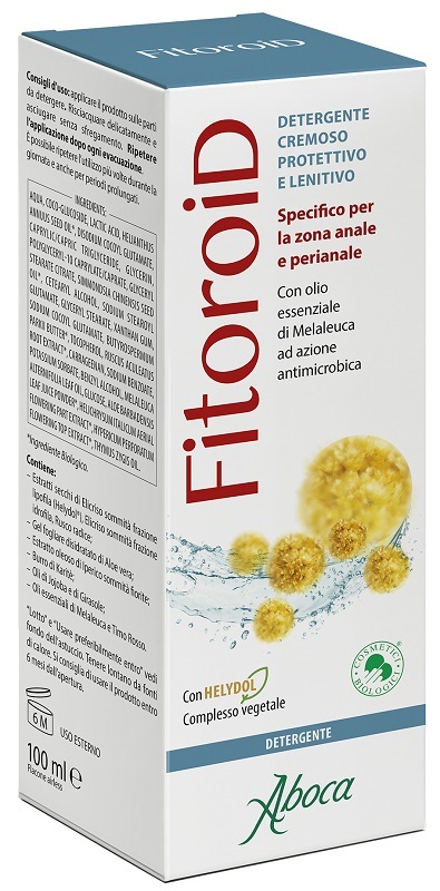 Aboca Fitoroid detergente cremoso per la zona perianale 100ml