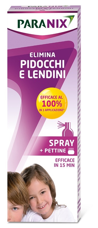 Paranix Spray trattamento pidocchi e lendini + pettine 100ml