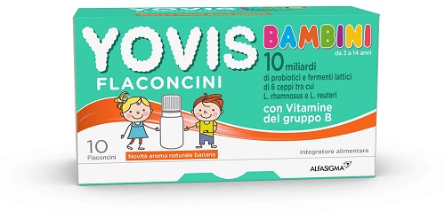 Yovis Bambini 10 flaconcini gusto BANANA