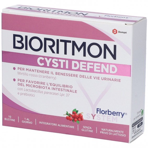 Bioritmon Cysti Defend benessere vie urinarie 10 bustine