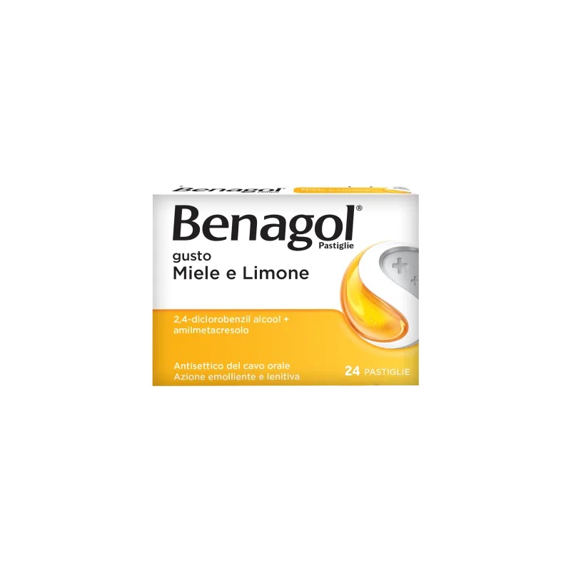 BENAGOL*24PASTIGLIE MIELE LIMONE