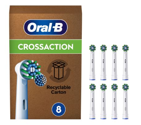 ORALB PRO CROSSACTION RICARICA 8 PEZZI