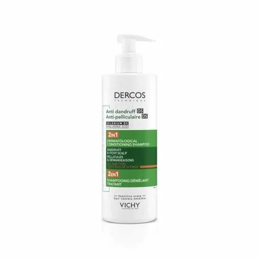 Dercos Anti-forfora DS shampoo e balsamo trattante 2in1 tutti i tipi di capelli 390ml