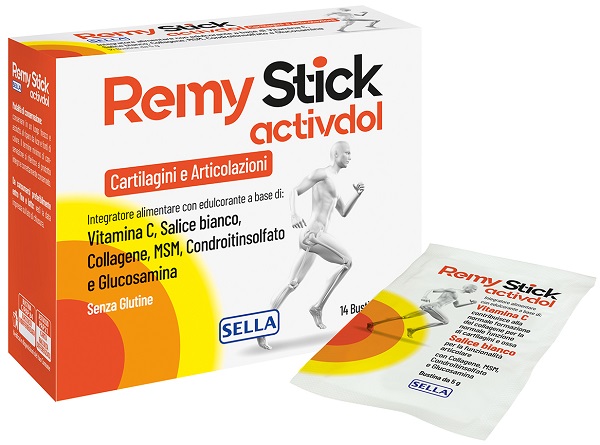 Sella RemyStick Activdol integratore cartilagini e articolazioni 14 bustine