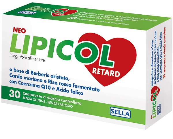 Sella Neo Lipicol Retard integratore 30 compresse