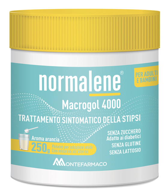 Normalene Mcrogol 4000 trattamento della stipsi polvere  BARATTOLO 250g