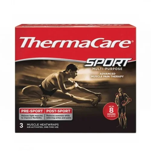 Thermacare Sport Fasce  Autoriscaldanti Per Dolori Muscolari 3 Pezzi