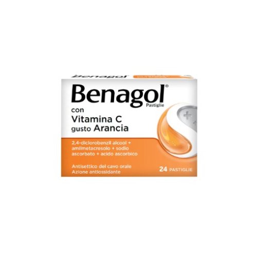 BENAGOL VIT C*24PASTIGLIE GUSTO ARANCIA