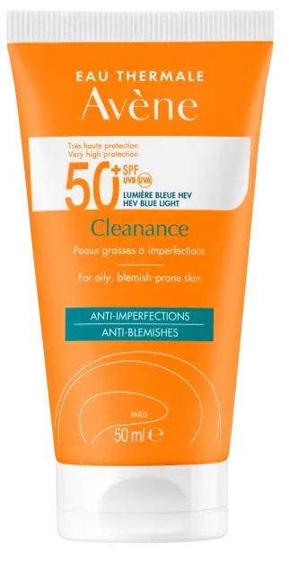 Avene Cleanance 50+SPF  crema ultra leggera pelle grasse con imperfezioni 50ml