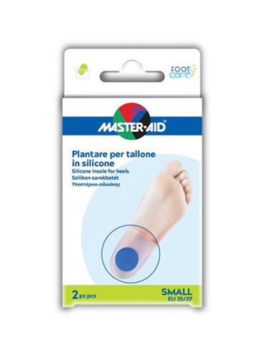 Master Aid Plantare per tallone in silicone misura SMALL 2 pezzi