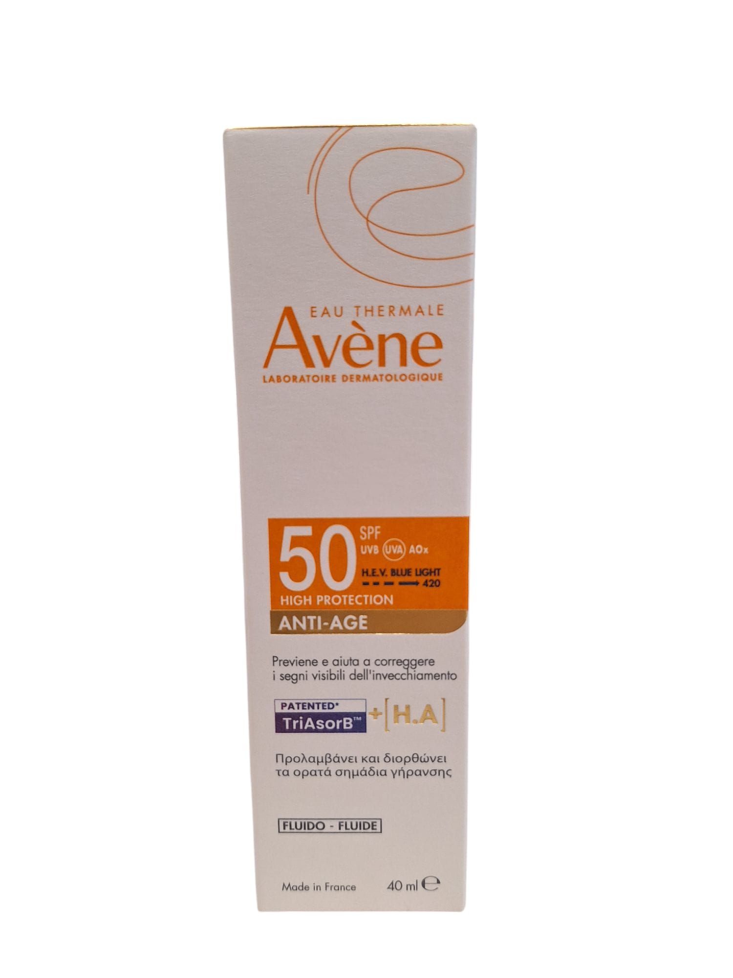 Avène Fluido Solare Anti-età Alta Protezione SPF50 40ml