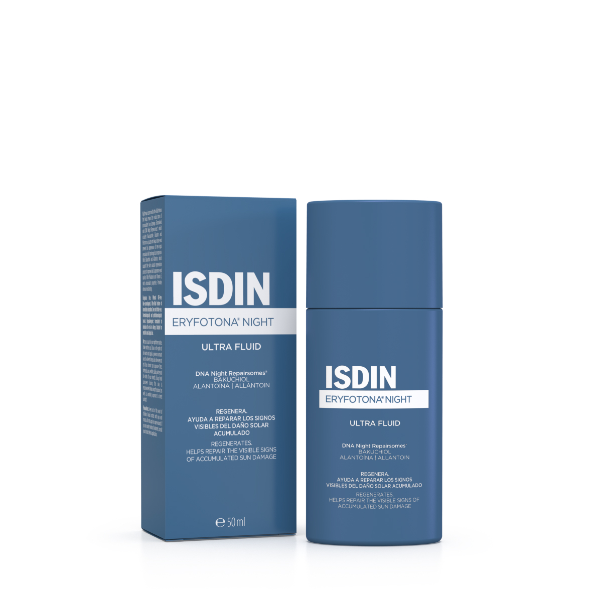 Isdin Eryfotona Night ultra fluid per riparare il danno solare e rigenerare 50ml