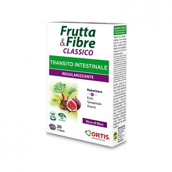 Frutta e Fibre Classico 30Compresse Benessere Intestinale