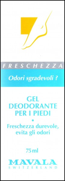 Mavala gel deodorante per i piedi